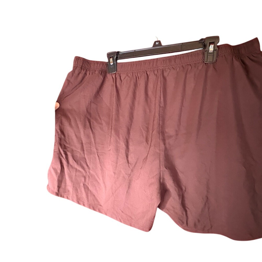 Girlfriend Collective Women's Brown Short Sz 3XL